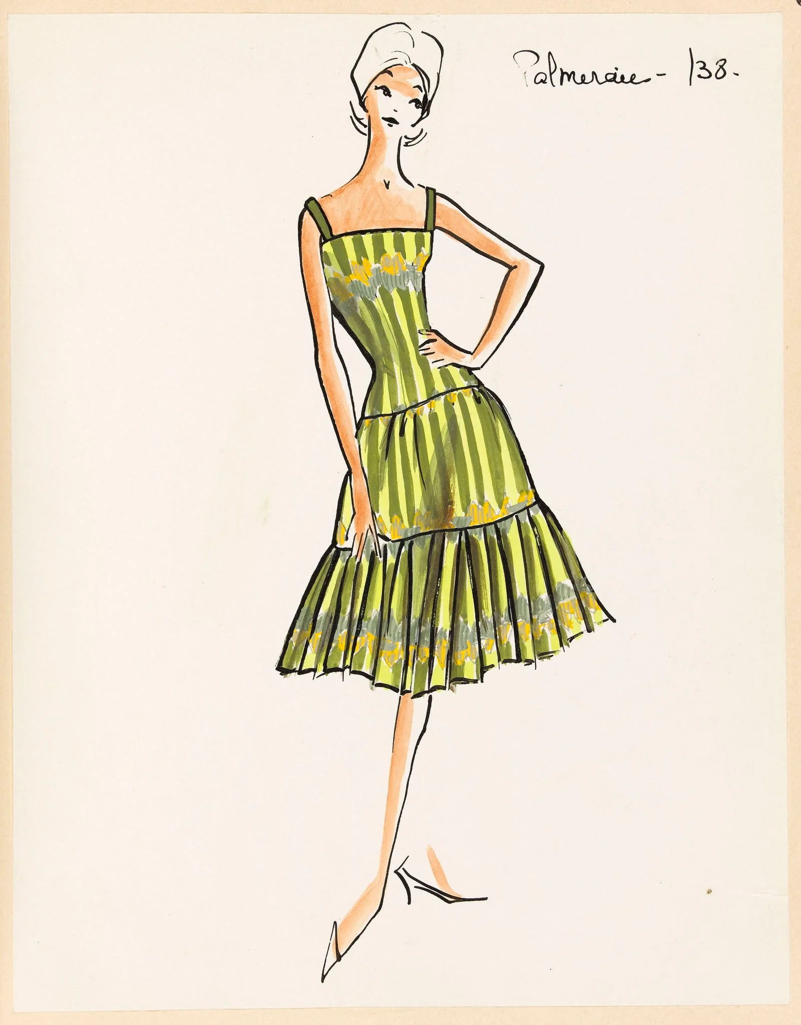 Palmeraie, by Marie-Louise Carven, 1959