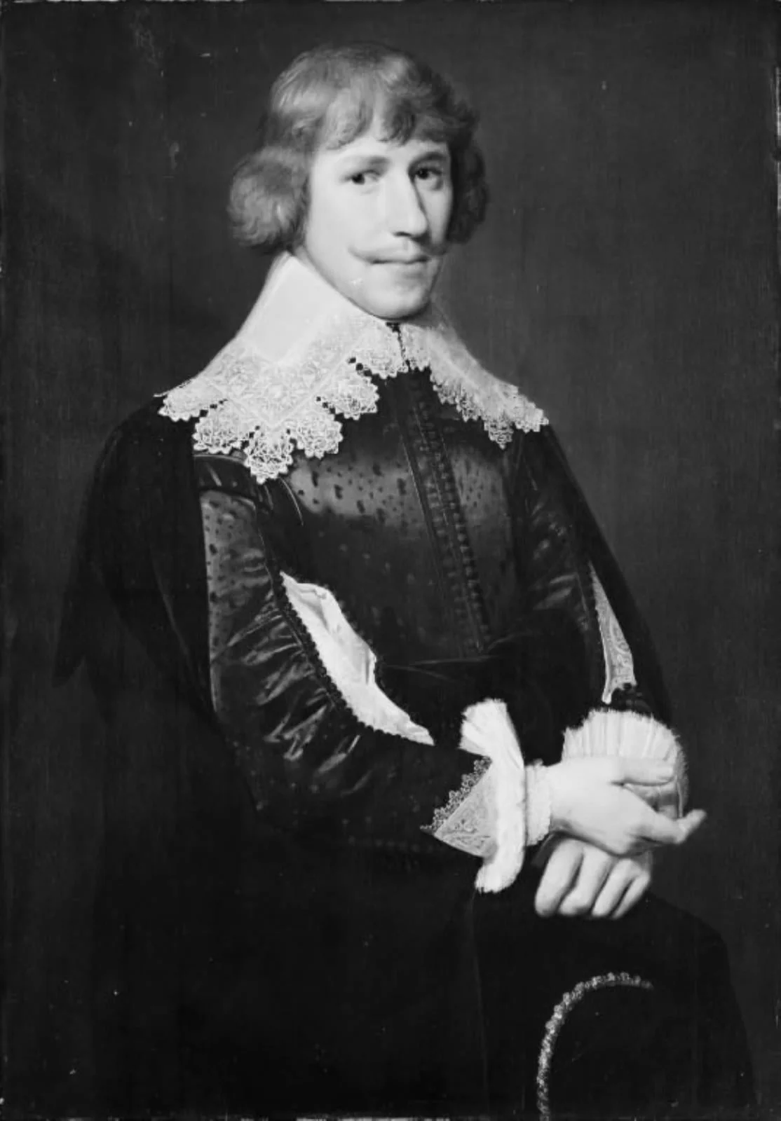 Portrait of a Man, by Unknown, unspecified, 1647