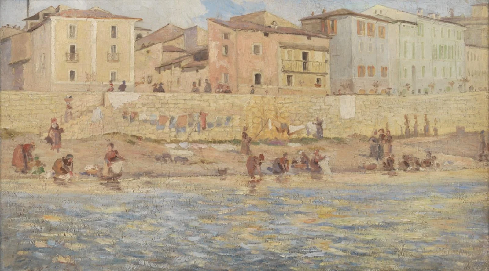 The River Liri. Italy, by Unknown, 1883