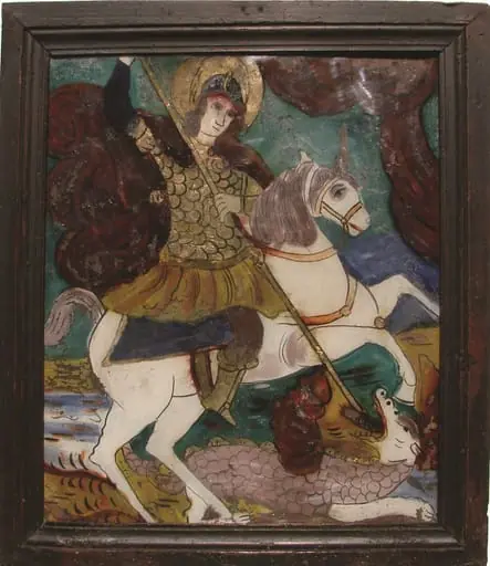 Sf. Gheorghe, ucigând balaurul