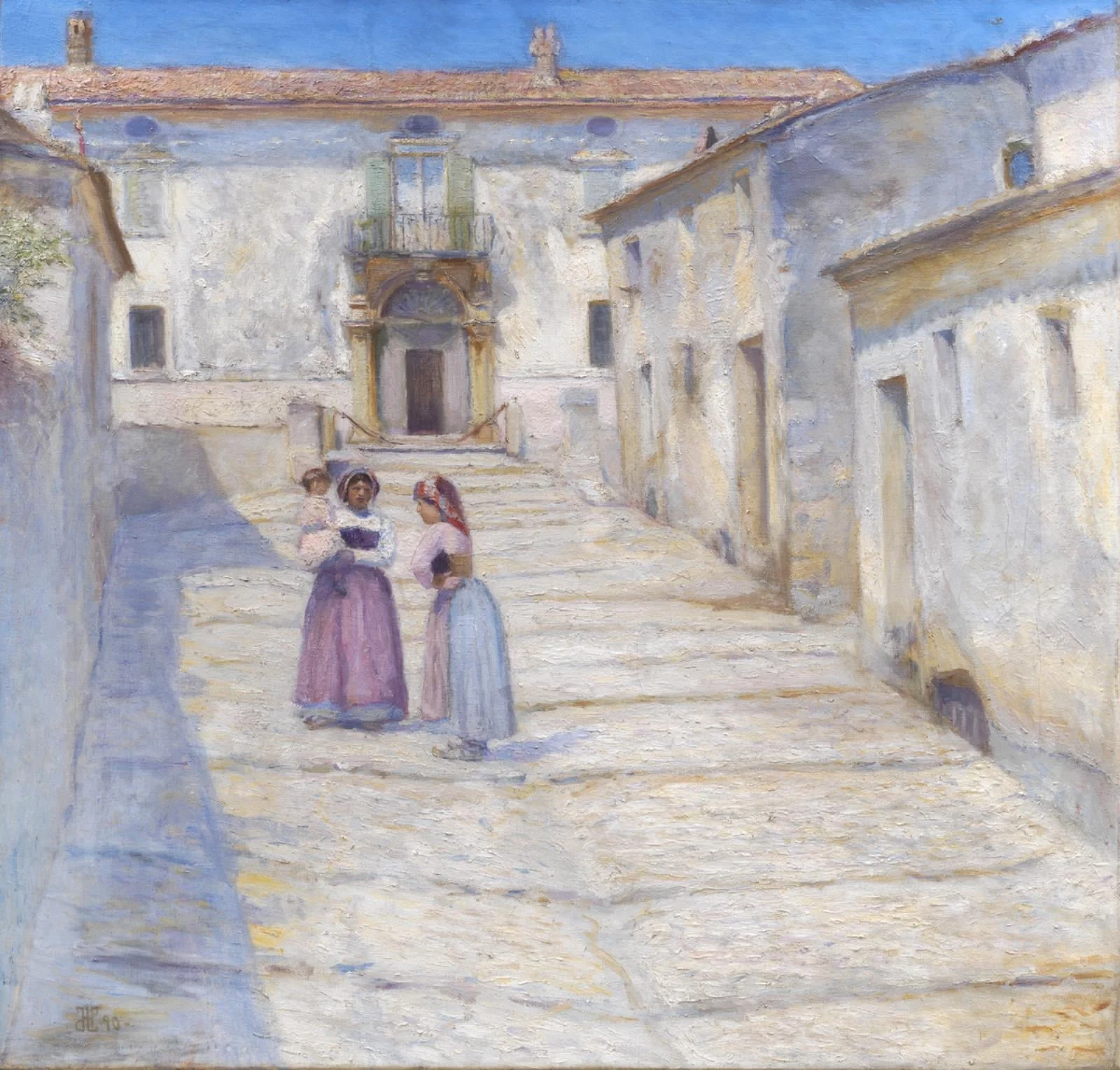 Palazzo Ferrante i Cività d'Antino, by Unknown, 1890