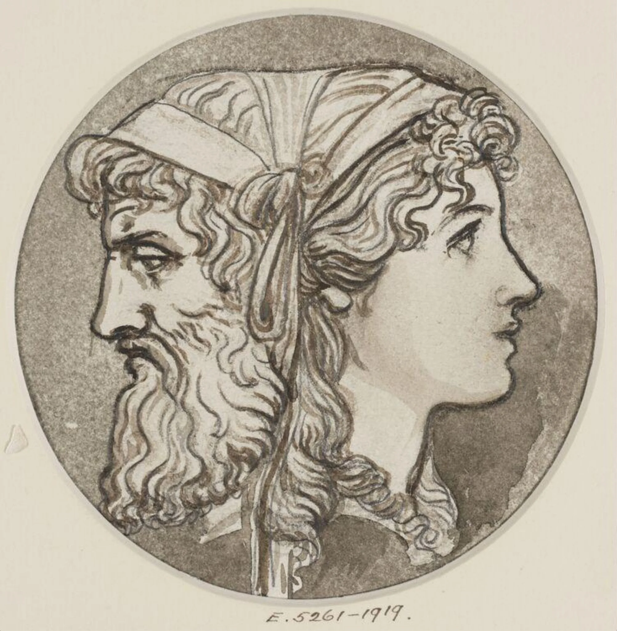 Untitled, by Edward John, Sir Poynter, 1900