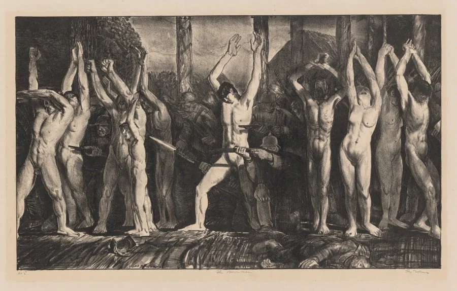 The Barricade, First Stone