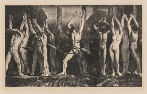 The Barricade, First Stone
