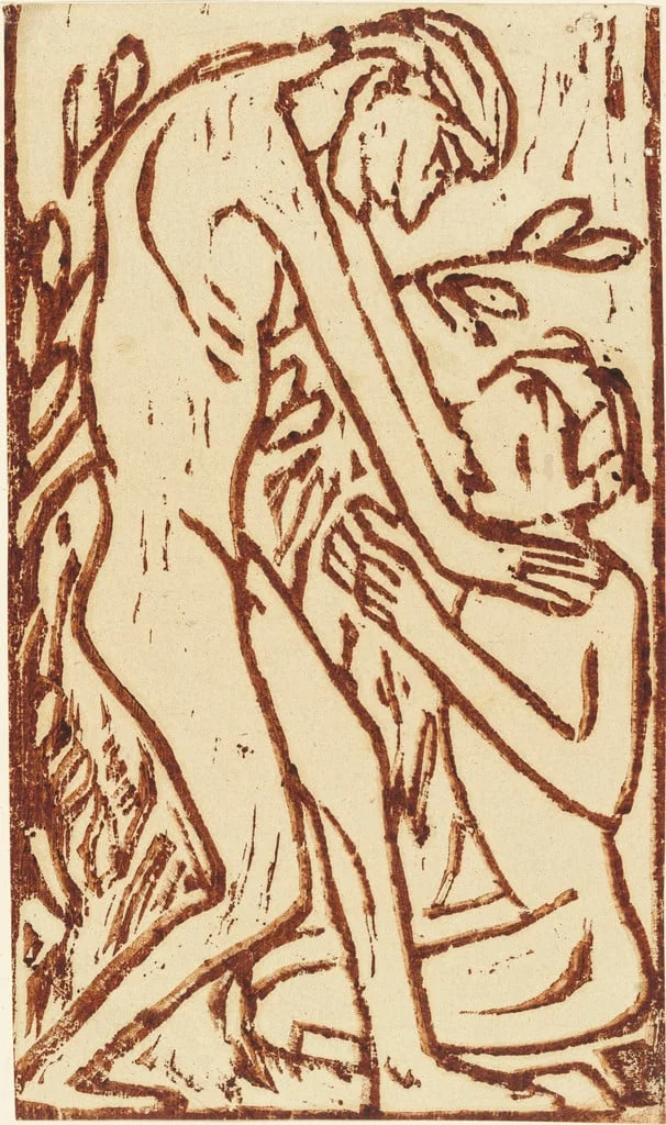 Untitled, by Christian Rohlfs, ink, 1910