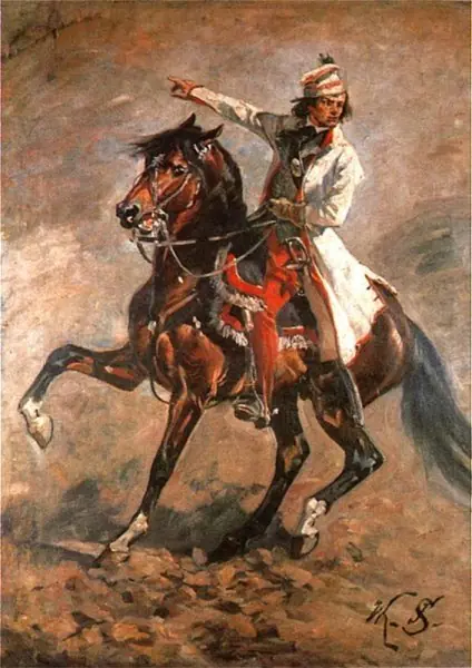 Kościuszko on horseback