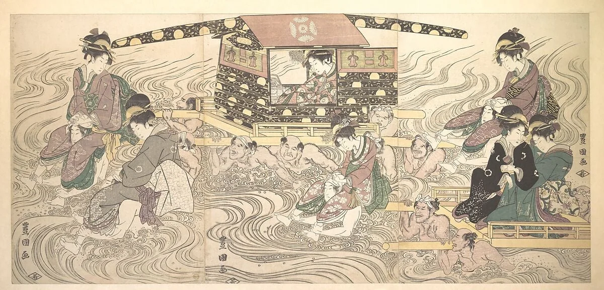 Untitled, by Utagawa Toyokuni I, ink, 1800