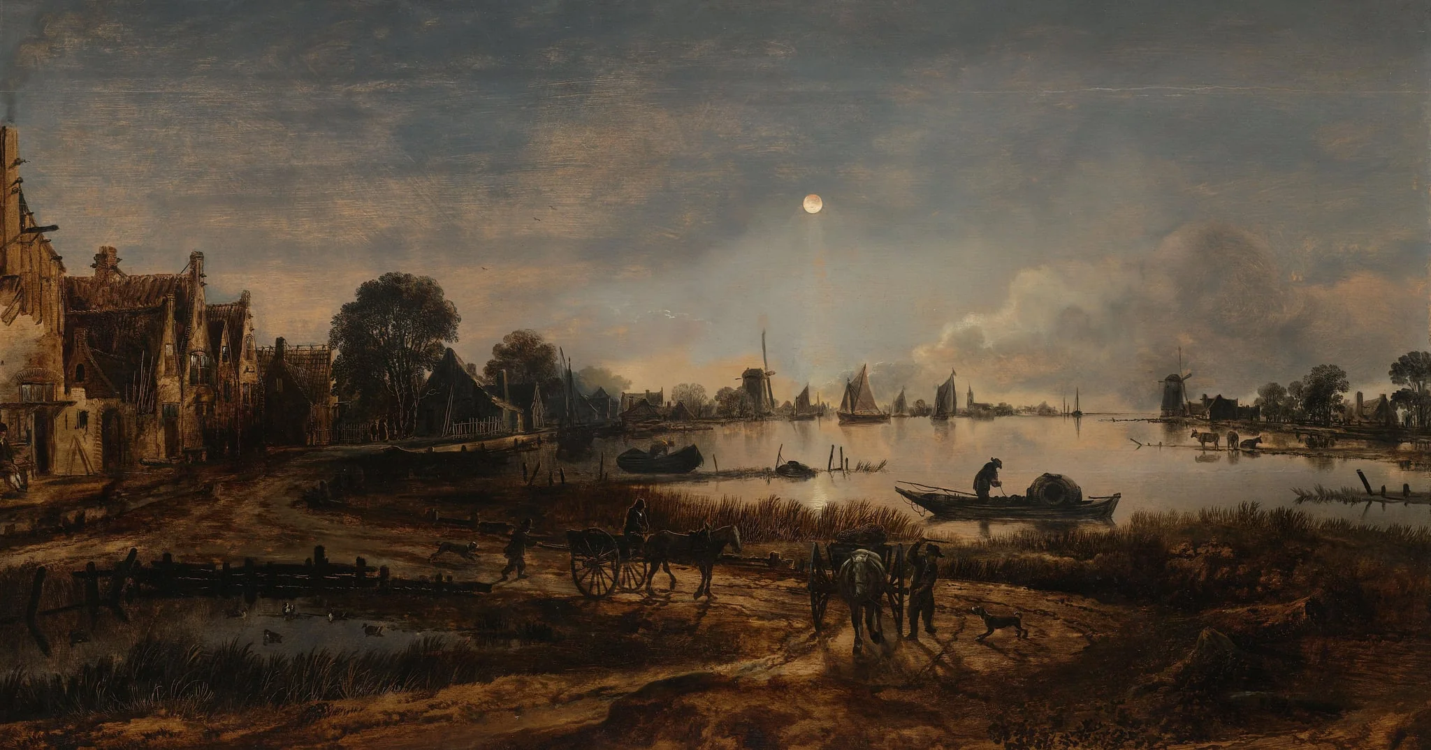 River View by Moonlight