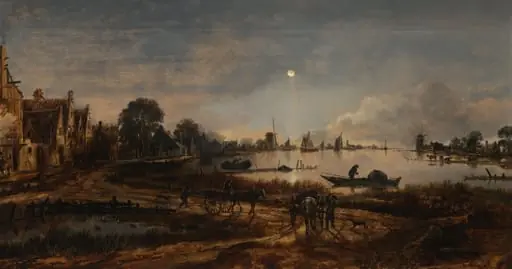 River View by Moonlight