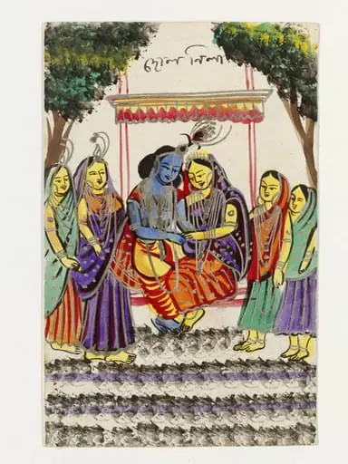Radha and Krishna