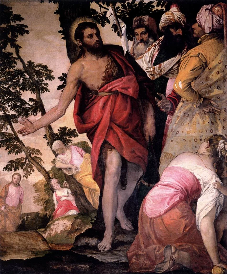 Saint John the Baptist Preaching