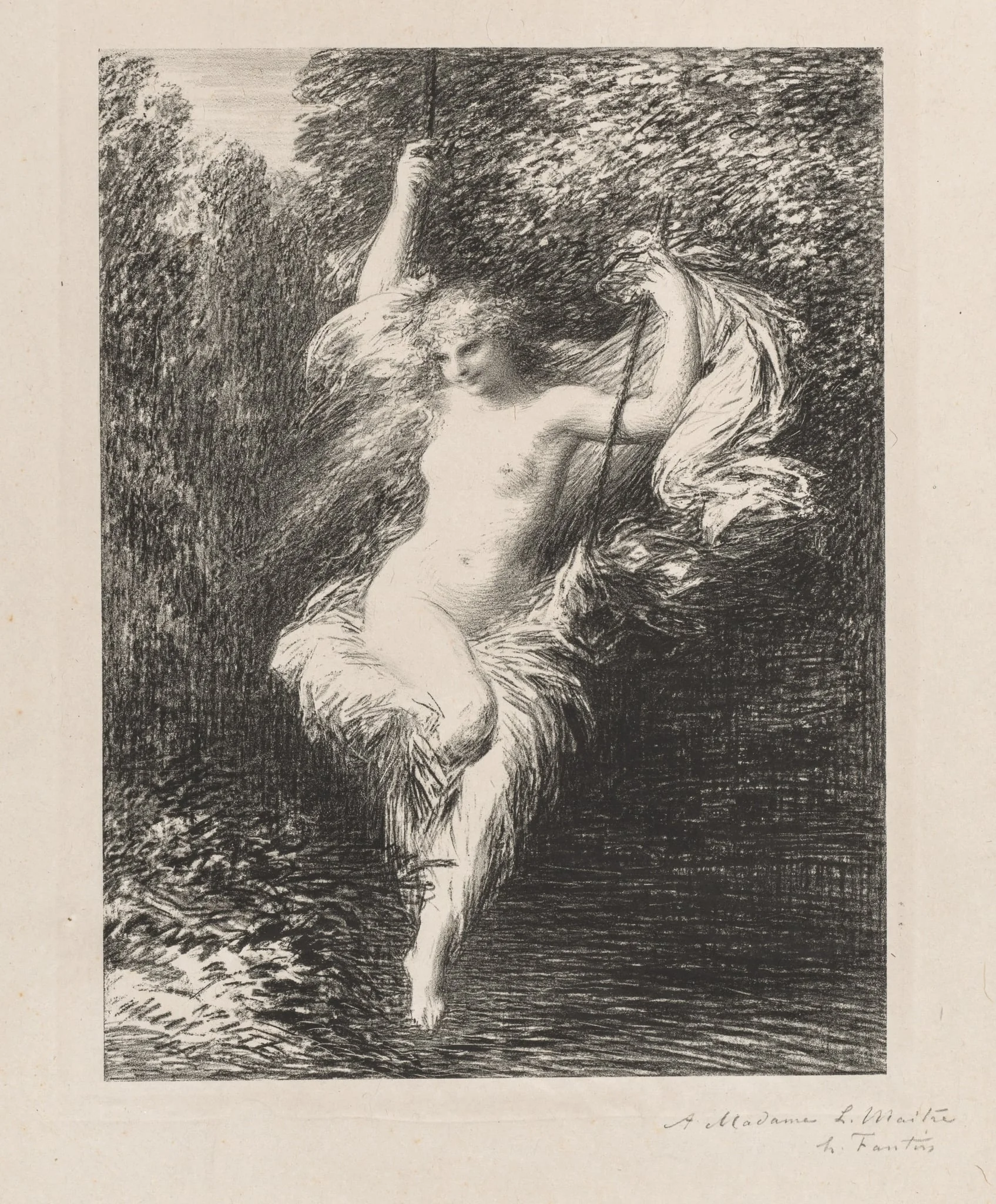 Sarah la Baigneuse, by Henri Fantin-Latour, 1892