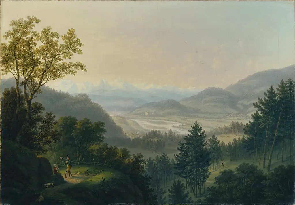 Surroundings of the Habsburg ruins