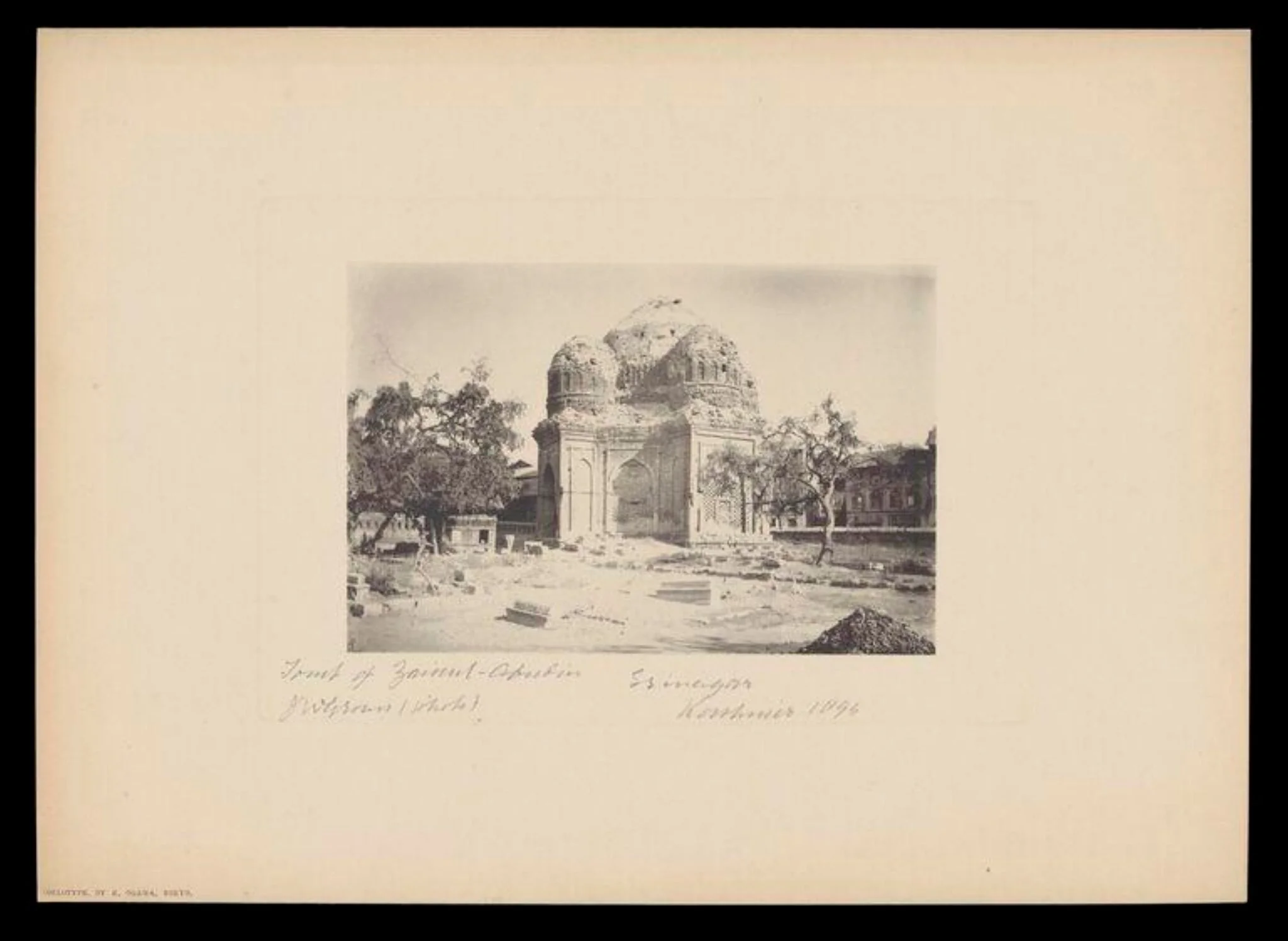 Tomb of Zainul-Abidin, Srinagar, Kashmir