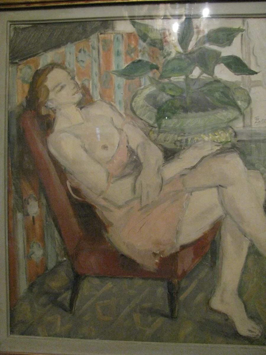 Femeie în fotoliu, by Theodor Pallady, unspecified, 1921