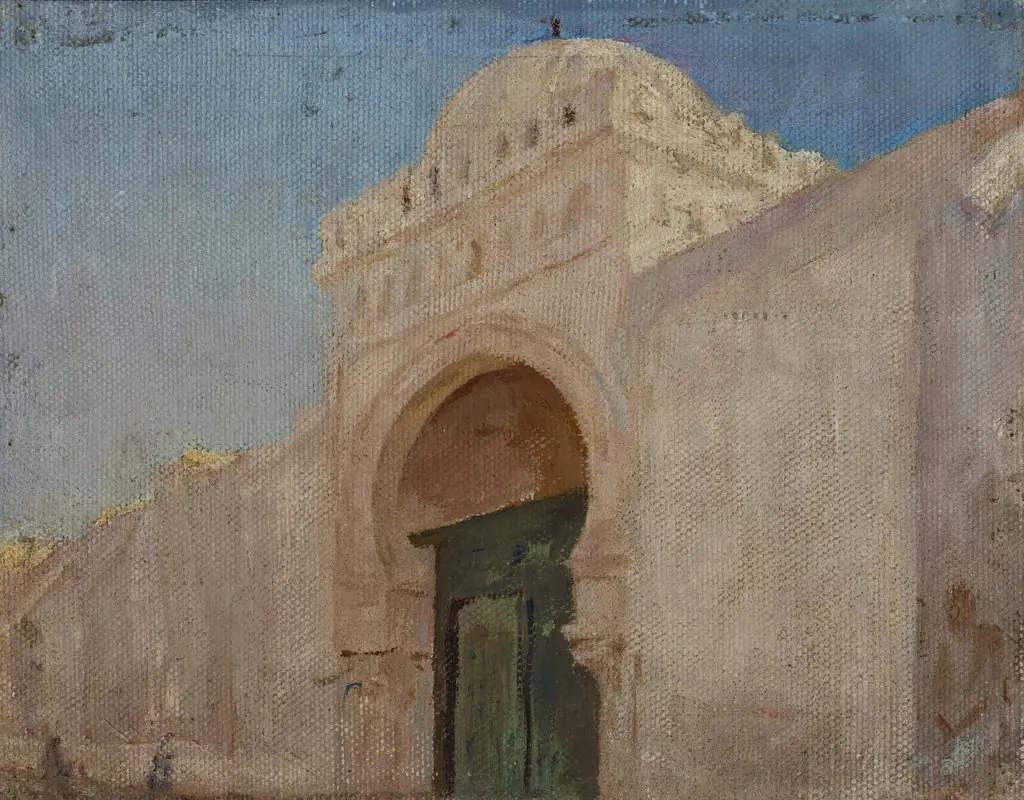Kairouan (Entrance to the Mosque of the Barber)