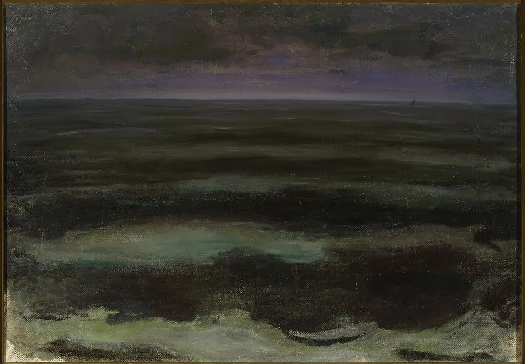 Sea at night