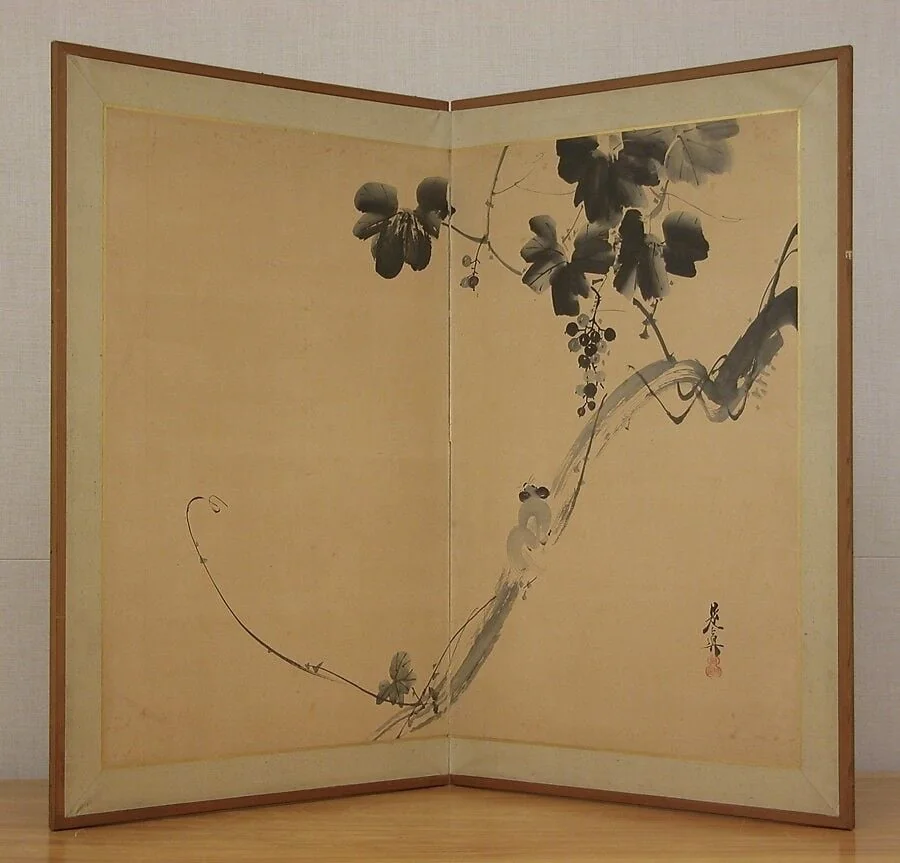 Untitled, by Shibata Zeshin, ink, 1850