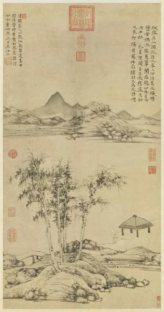 Falling Maple Leaves on the Wu River