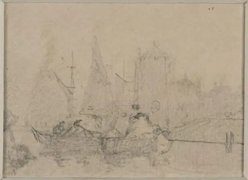 Rocky Promontory with Castle