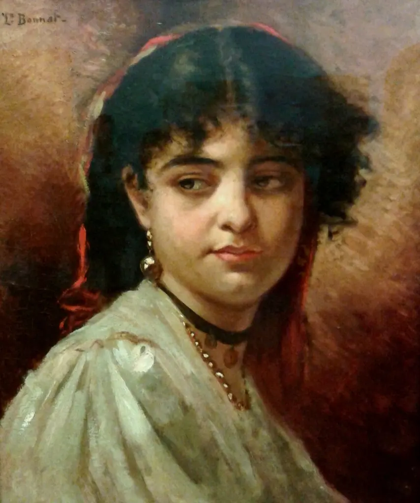 Head of a woman
