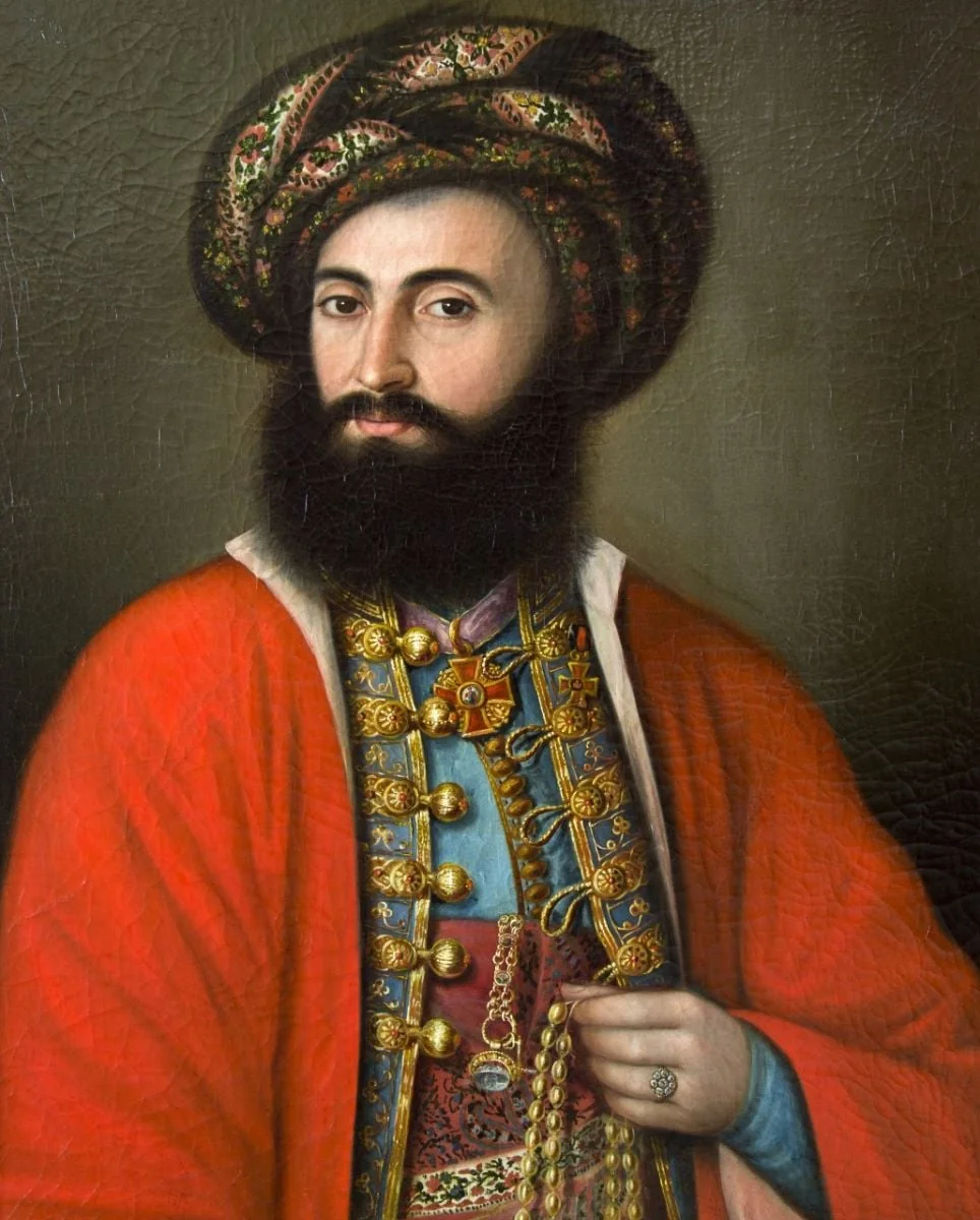 Constantin G. Cantacuzino cu turban (1793 - 1877), by anonim, unspecified, 1817