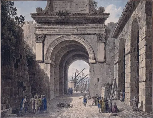 The Port Gate of Zadar
