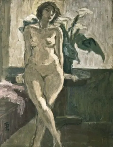 Nud cu plantă