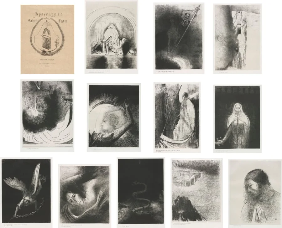 The Apocalypse of Saint John, by Odilon Redon, 1899