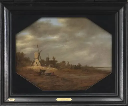 Landscape with Windmills