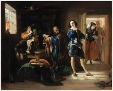 A Scene from Gil Blas