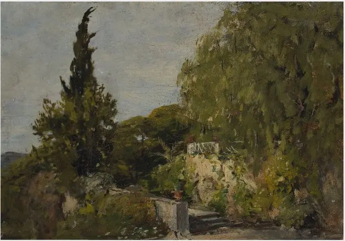 The Terrace of Villa Monticello, Nice