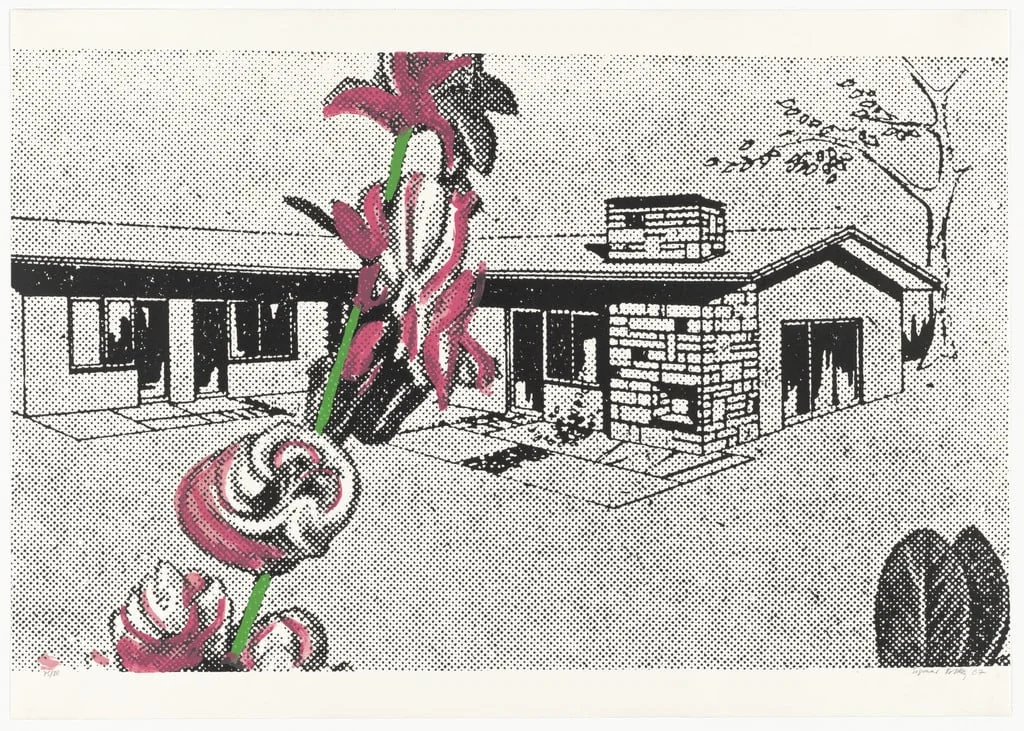 Untitled, by Sigmar Polke, ink, 1967