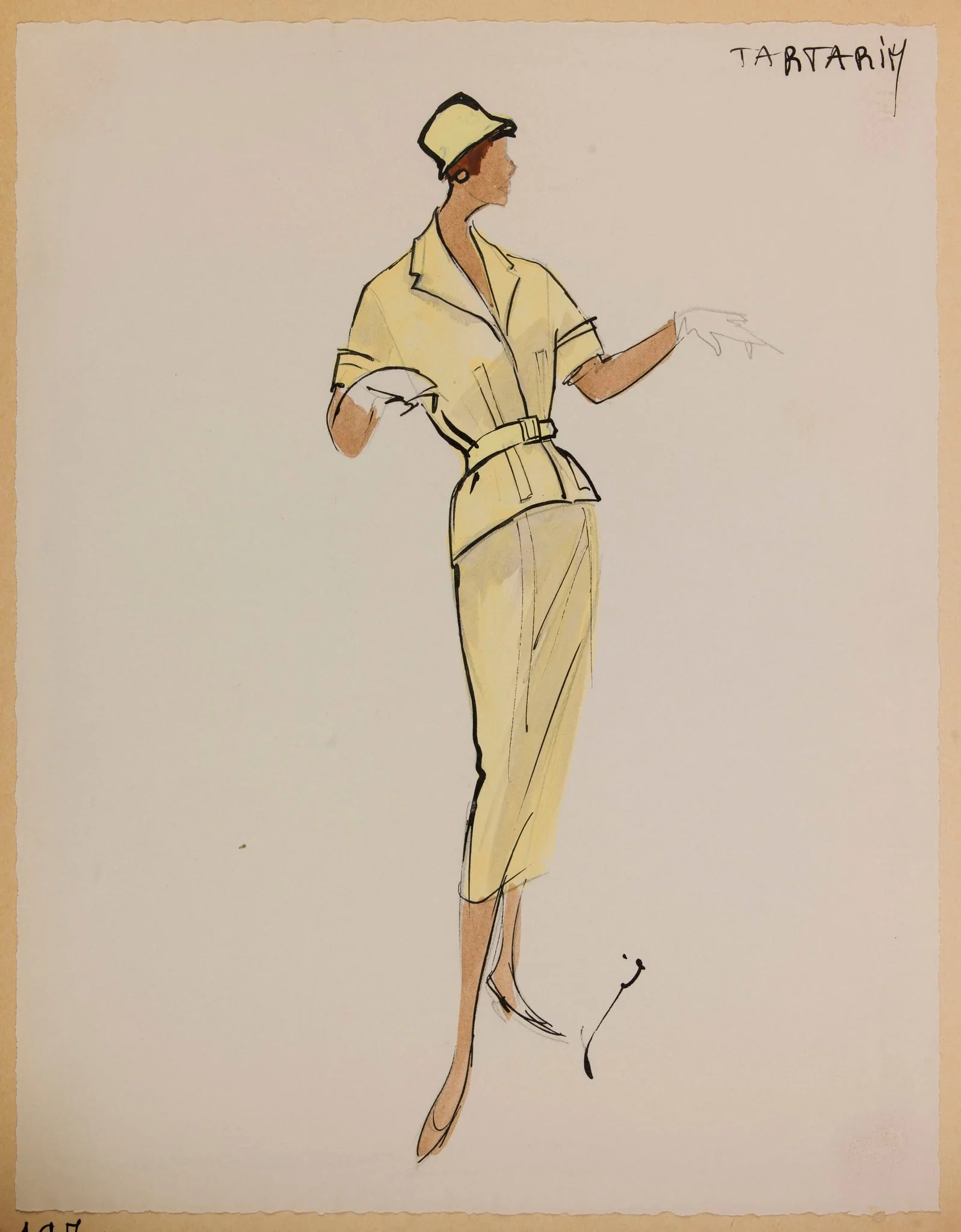 Tartarin, by Carven, 1956