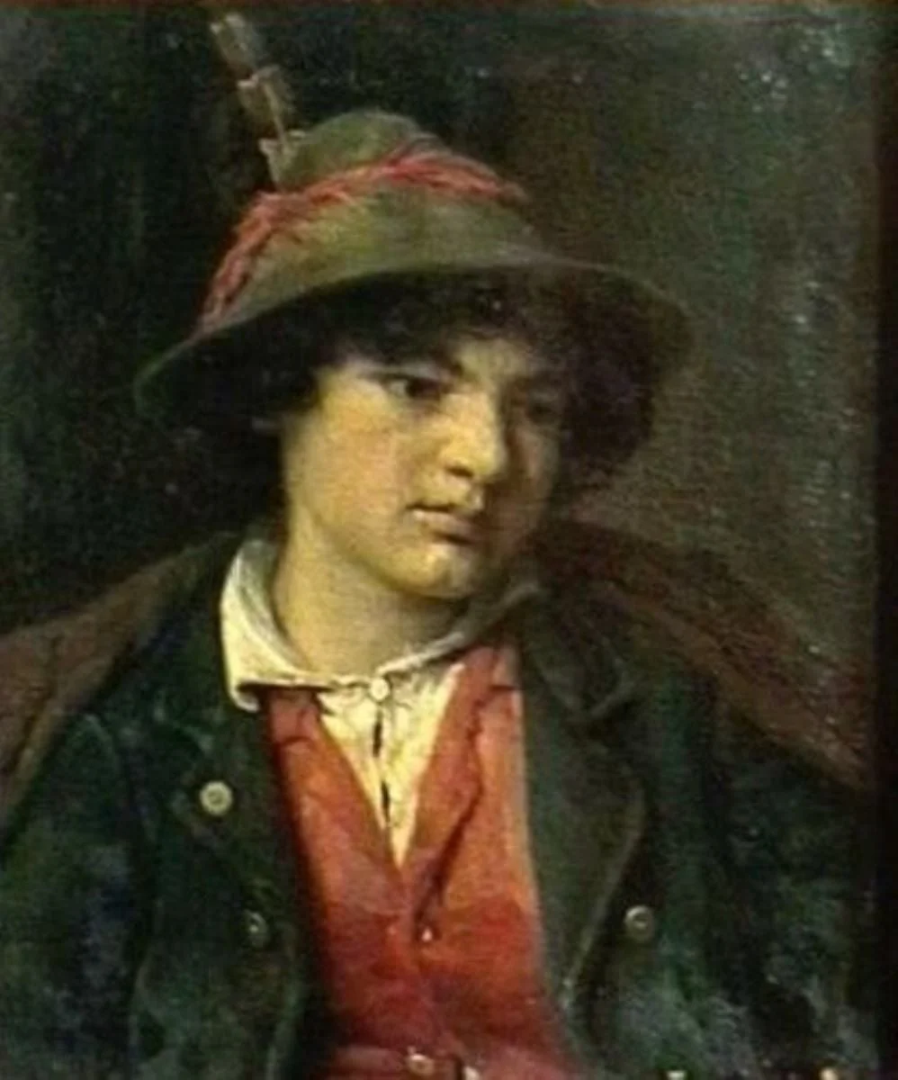 Un băiat italian, by Ștefan Șoldănescu, unspecified, 1893