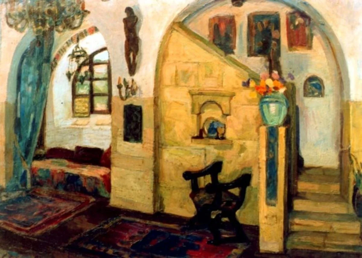 Atelierul meu (Balcic), by Cecilia Cuțescu-Storck, unspecified, 1926