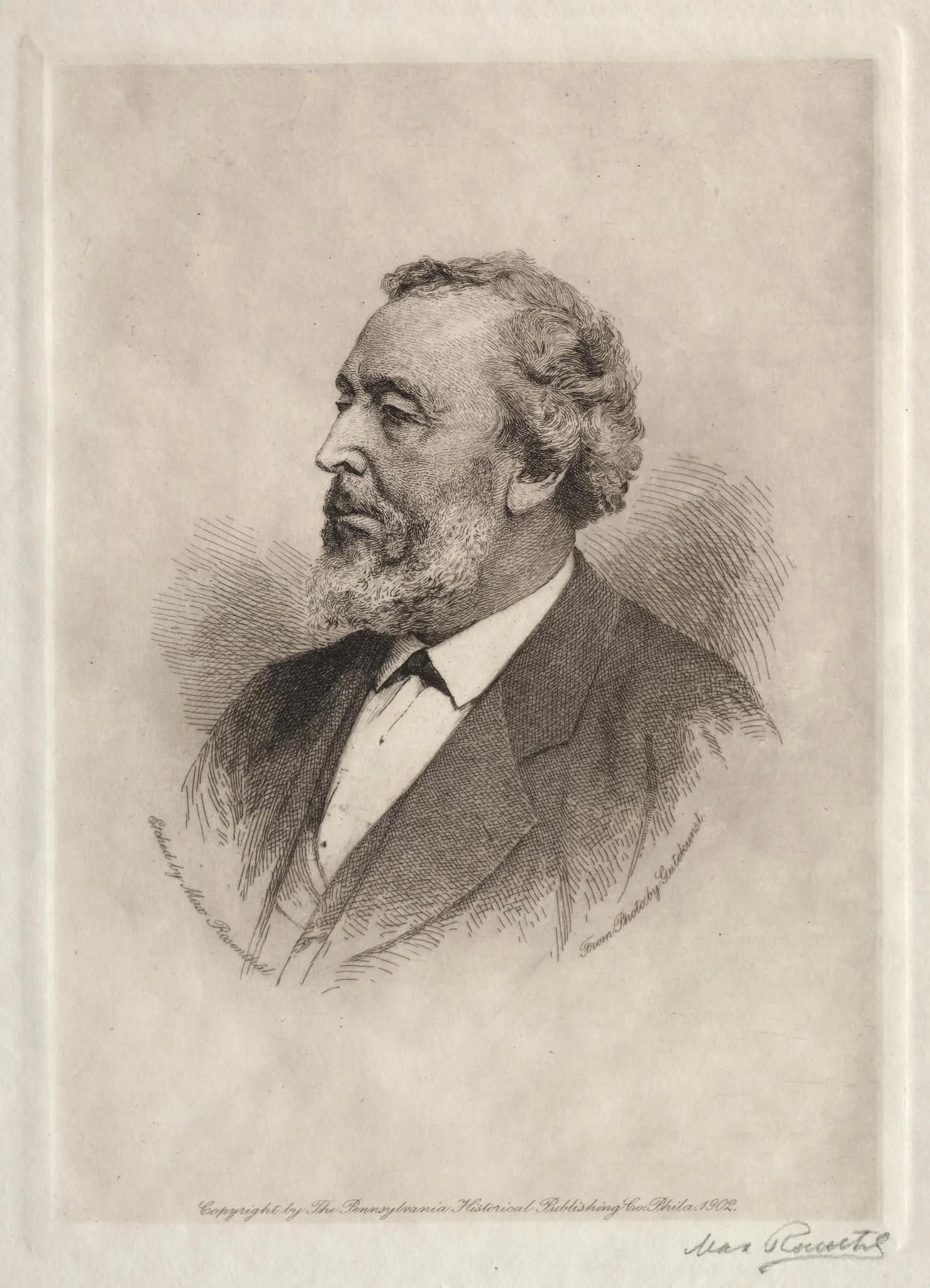 Bayard Taylor, by Max Rosenthal, 1902