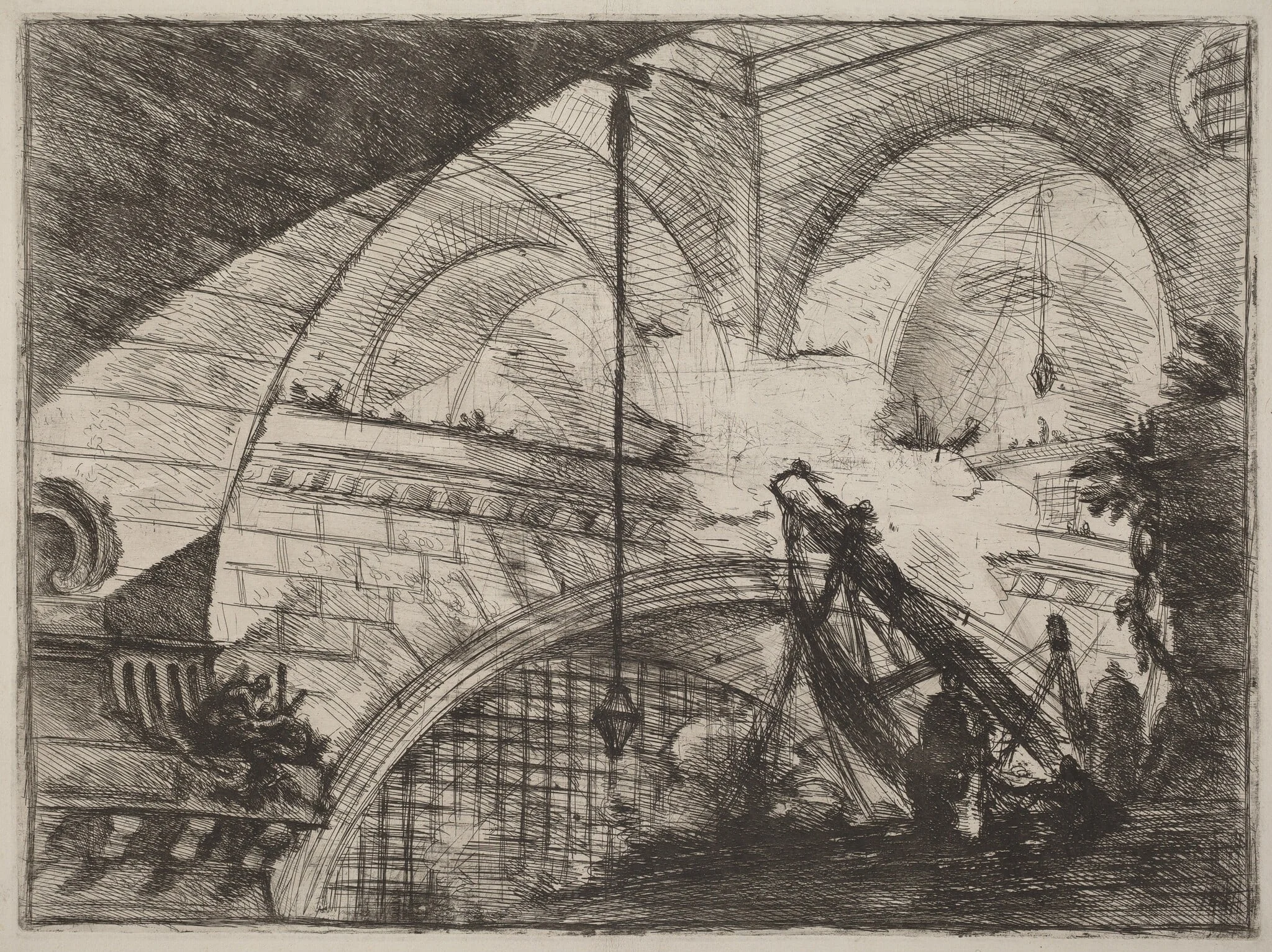 The Arch with a Shell Ornament