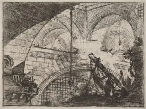 The Arch with a Shell Ornament