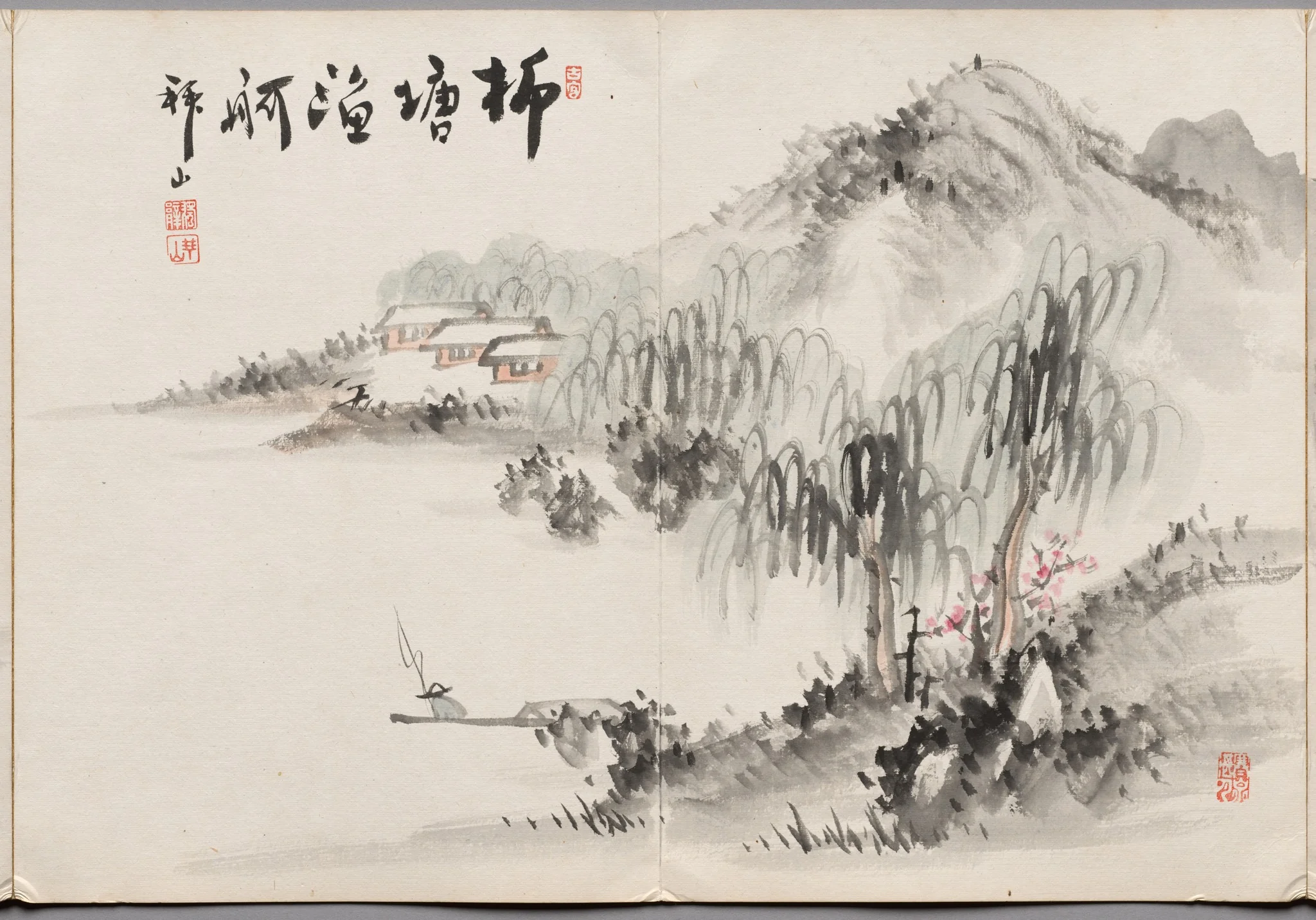 Painting Four from Album of Paintings by Haizan, by Yoshitsugu Haizan, unspecified, 1890