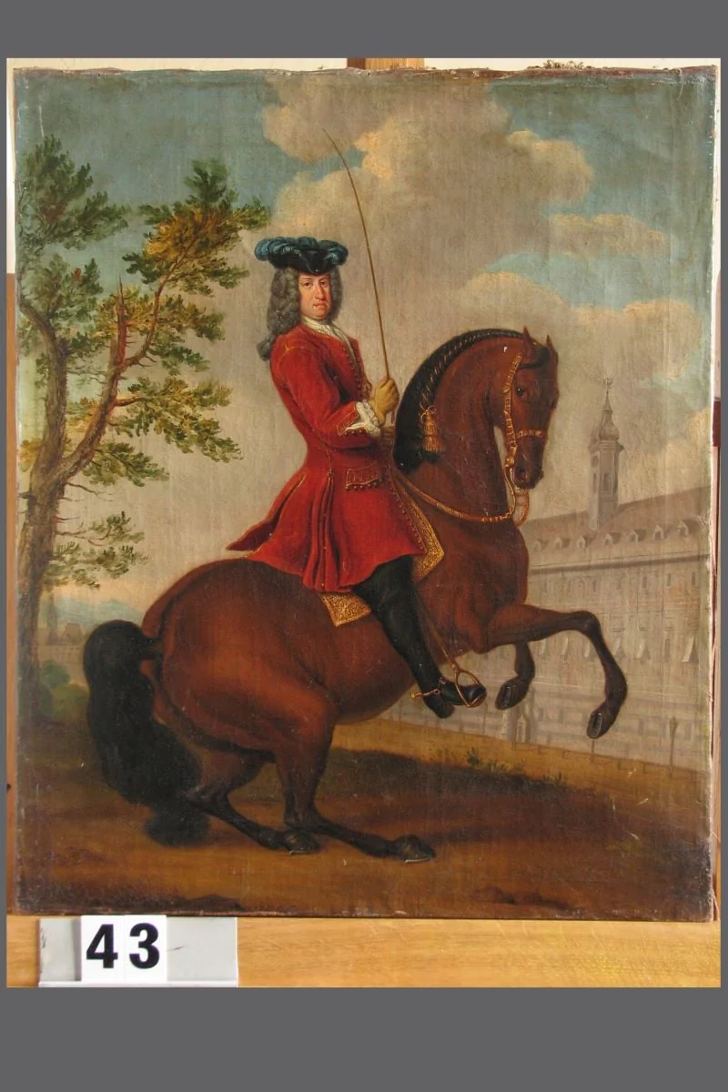 Împăratul Carol al VI-lea, by Johann Gottfried și Hamilton, Johann Georg de Auerbach, unspecified