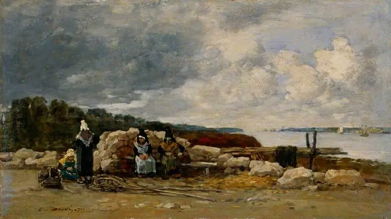 Plougastel: Shrimp Fisherwomen