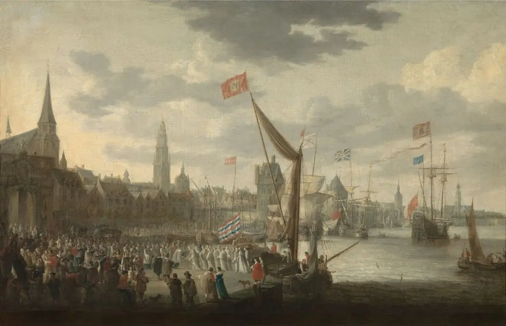 Reception of the White Monks by the Magistrate and the Notables of the City of Antwerp