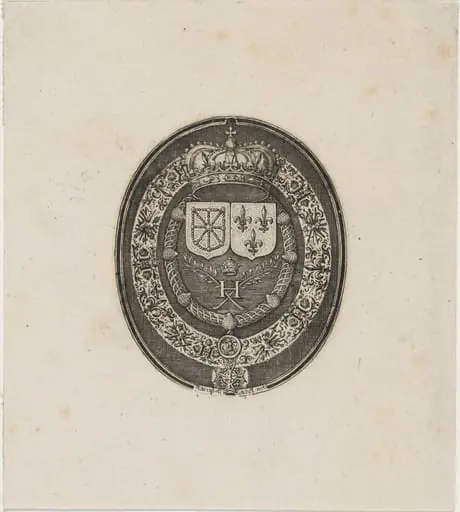 Shields of Henry IV and Maria de Medici