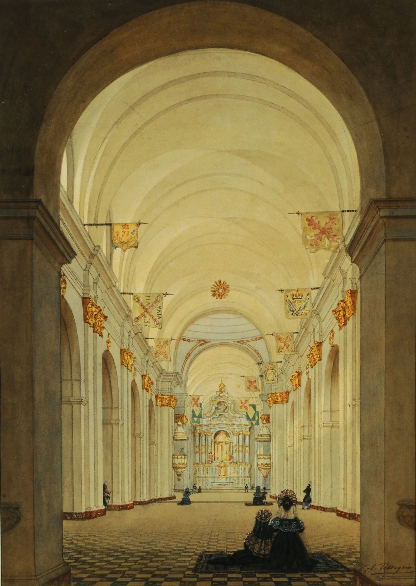Interior of the Cathedral of Buenos Aires