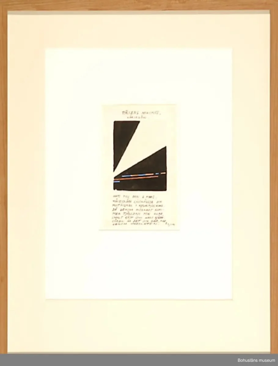 Painting, by Gordon Andrew Nonnen Macfie, paint, 1960