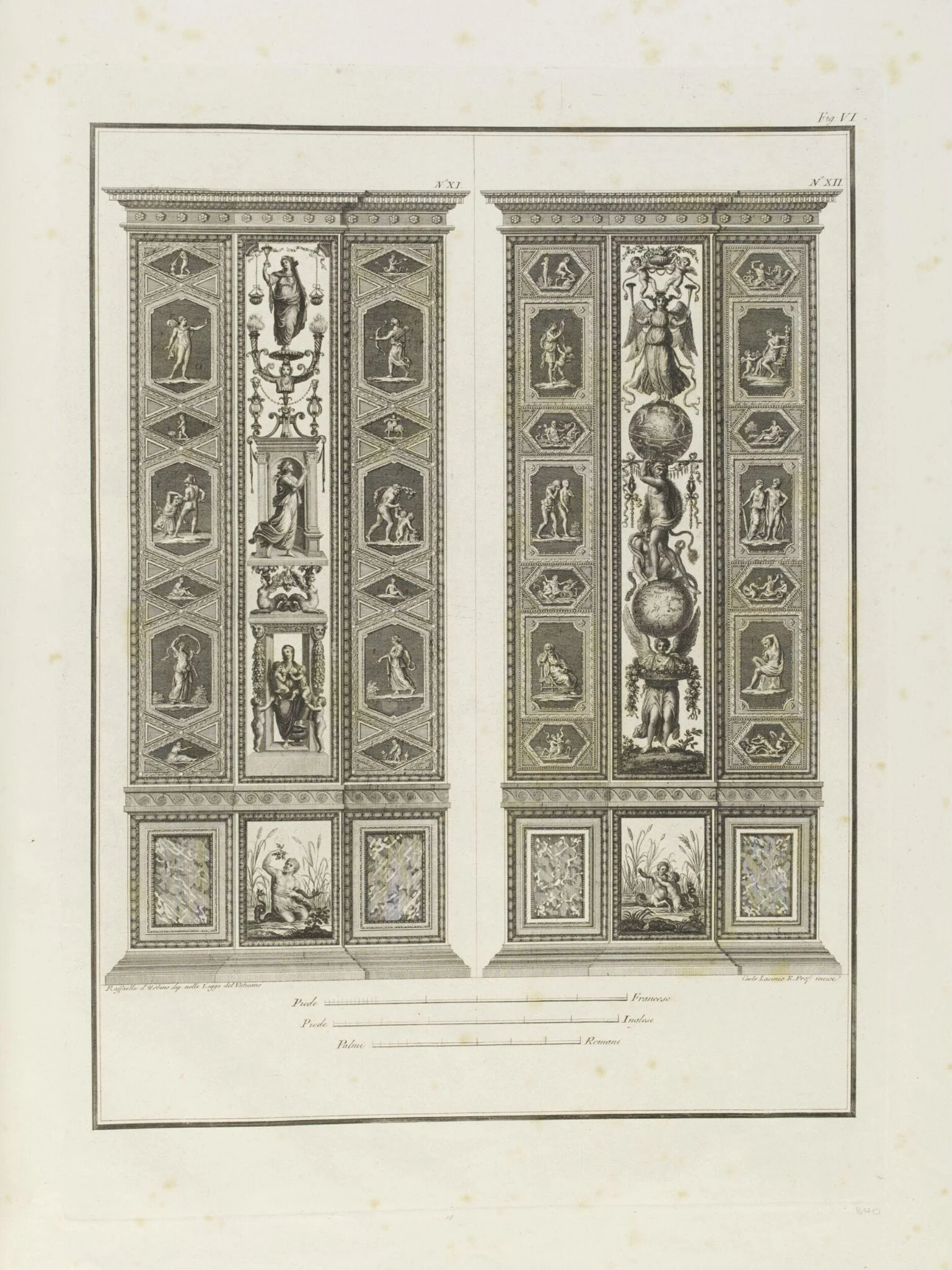 Logge del Vaticano, by Carlo Lasinio, 1850