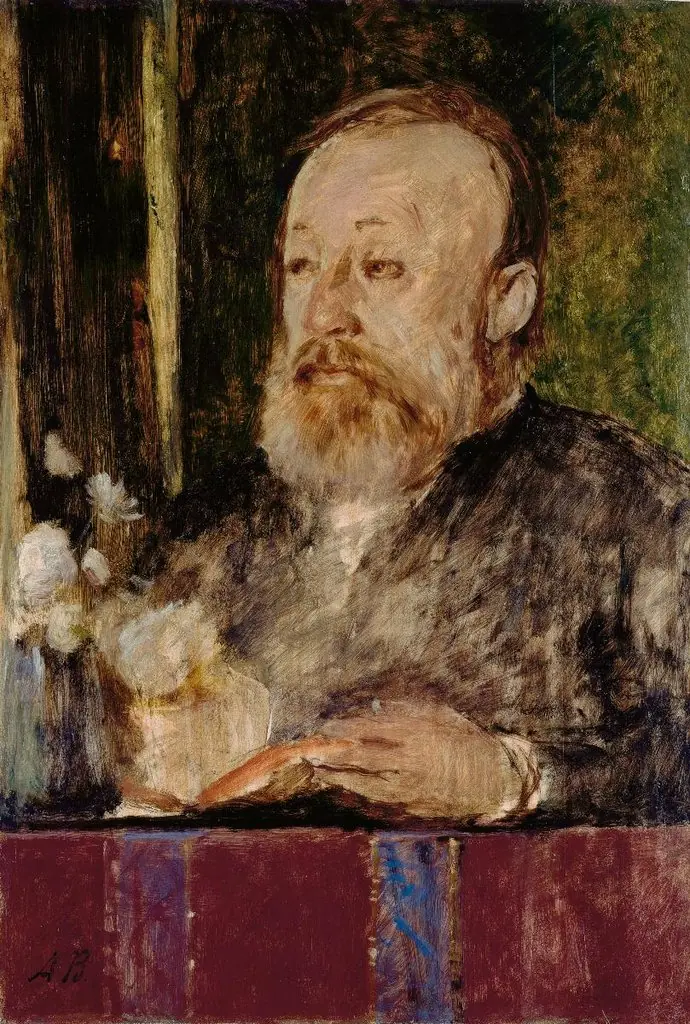 Portrait of Gottfried Keller