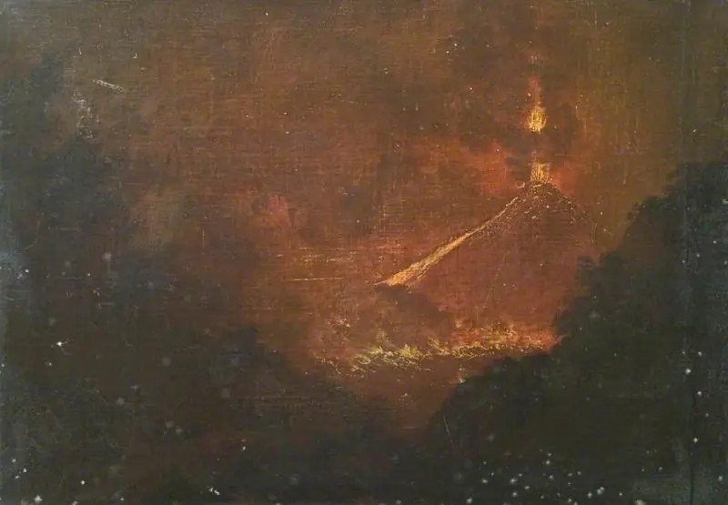Vesuvius in Eruption, Italy