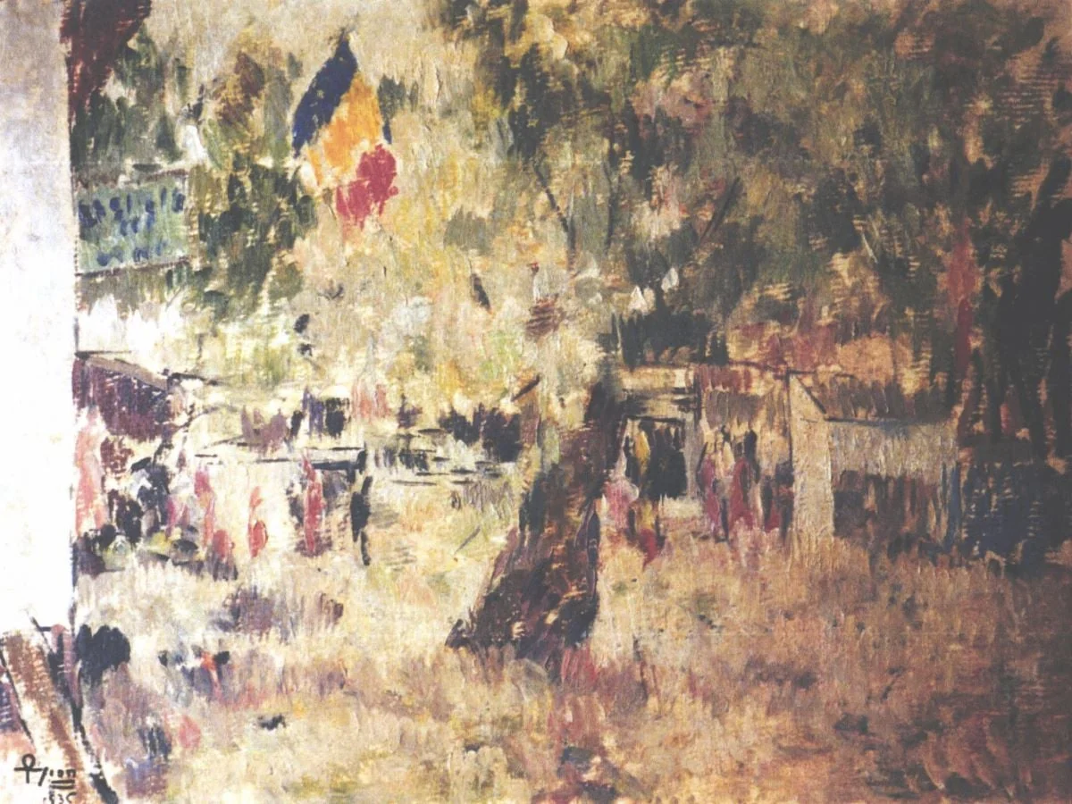 La Ghecet, by Ion Theodorescu-Sion, 1936